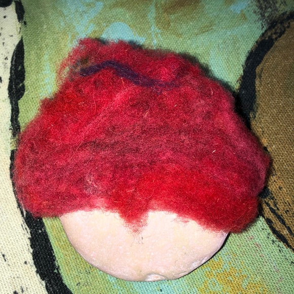 Rock faces painted w/ acrylic paint, big Lips! - Picture 6 of 7